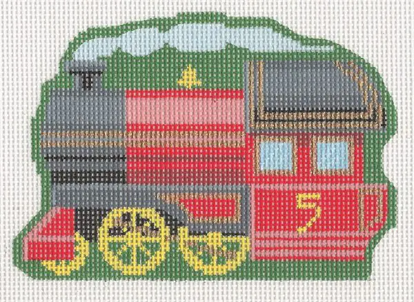 Choo Choo-4.75 " x 3.0" - 18 Mesh