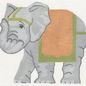Asian Elephant-6 " x 6" - 18 Mesh