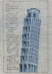 Leaning Tower of Pisa Passport Insert-3" x 4.5"-18 Mesh