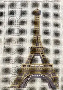 Eiffel Tower Passport Insert-3" x 4.5"-18 Mesh