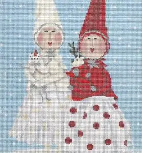 Polar Girls-18 Mesh 6.5" x 10.5"