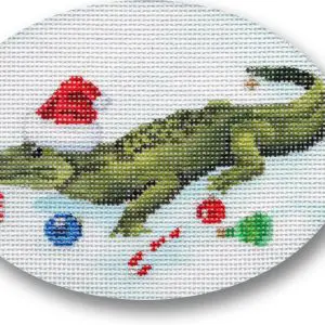 Holiday Alligator-5" x 3,55" Oval-18 Mesh
