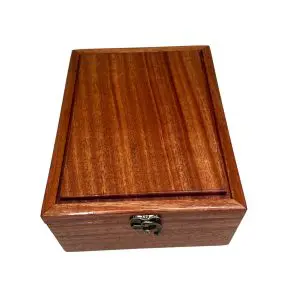 Large Studio Box-African Mahogany