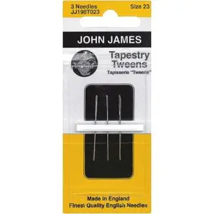 John James Needles-Tapestry Tweens-Size 23- 3 Pack