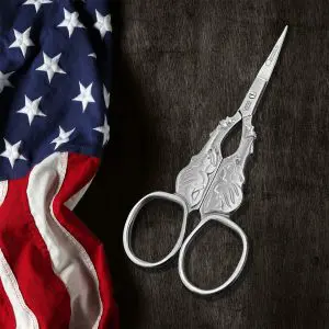 Lady Liberty Embroidery Scissors- by The Scissorists