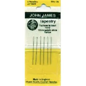 John James Needles-Tapestry-Size 26-6 Pack