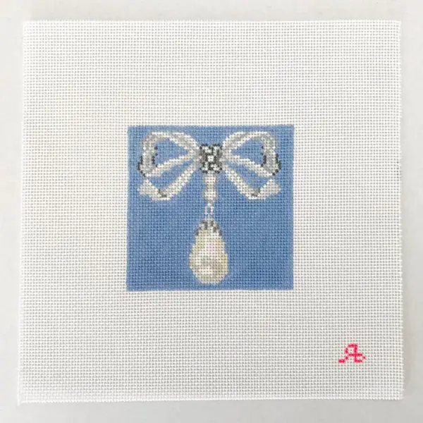 Pearl Drop Gemstone for 3 x 3 "