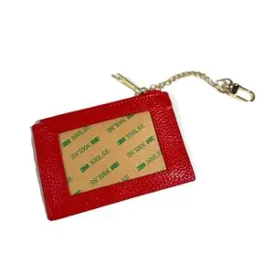 Self-Finishing Everyday Wallet - Red