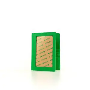 Self-Finishing Passport Cover - Kelly Green