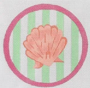 Scallop Mini Round - 4" x "4- 18 Mesh