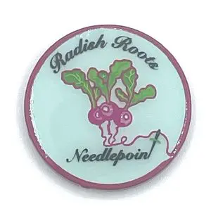 Radish Roots Needleminder - 1 1/4" Round