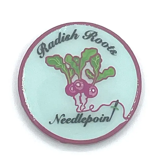 Radish Roots Needleminder - 1 1/4" Round