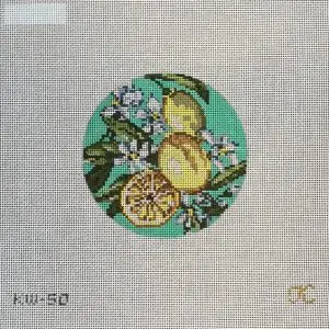 Lemon Round- 4" Round - 18 Mesh