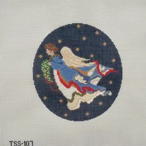 Christmas Angel 8.25" x 9" 13 Mesh