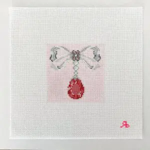 Ruby Gemstone for 3 x 3 "
