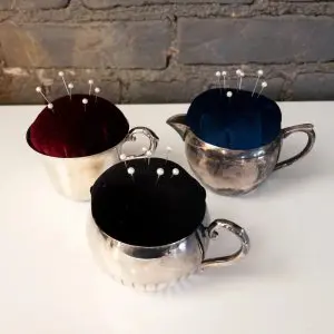 Vintage Velvet Pincushions