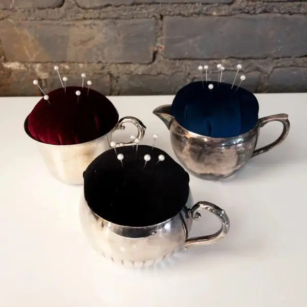 Vintage Velvet Pincushions
