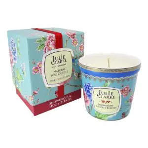 Botanic Candle- 150g Snowdrops & Holly Berries
