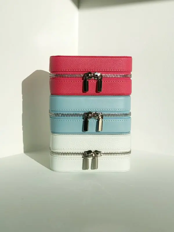 Self-Finishing 5"  Square Jewelry Box - Coral