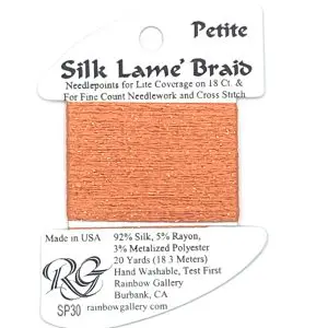 Petite Silk Lame Braid