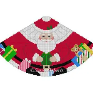 Santa Cone Ornament - 18 Mesh