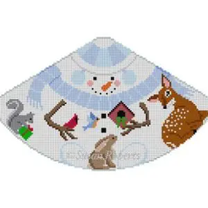 Snowman Cone Ornament - 18 Mesh