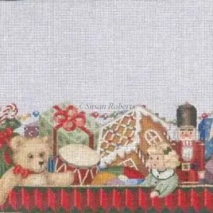 Toy Box Stocking Topper 9" x 7.5" -18 Mesh