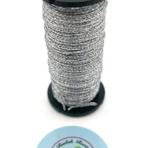 001V - Vintage Silver-#8 Braid