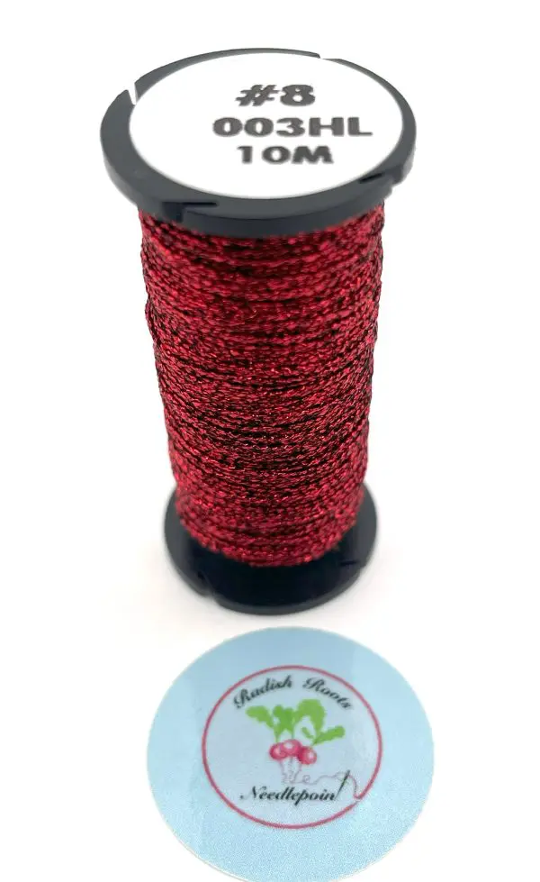 003HL - Red High Lustre-#8 Braid
