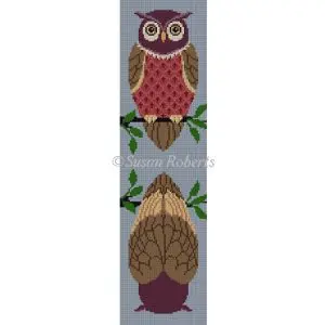 Owl Eyeglass Case-3" x 6" folded-18 Mesh