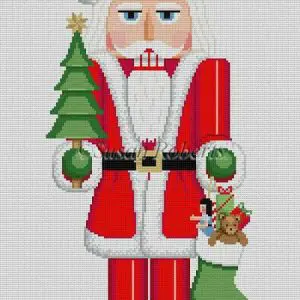 Santa Claus Nutcracker 18" 13 Mesh