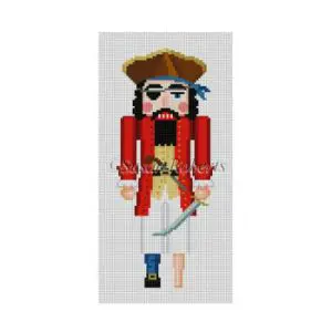 Pirate Nutcracker - 7" - 18 Mesh