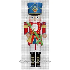 Horn Player Nutcracker -9" x 4"- 13 Mesh