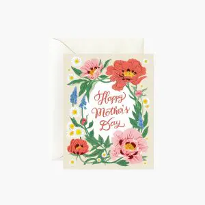 Floral Happy Mother's Day (greeting card)