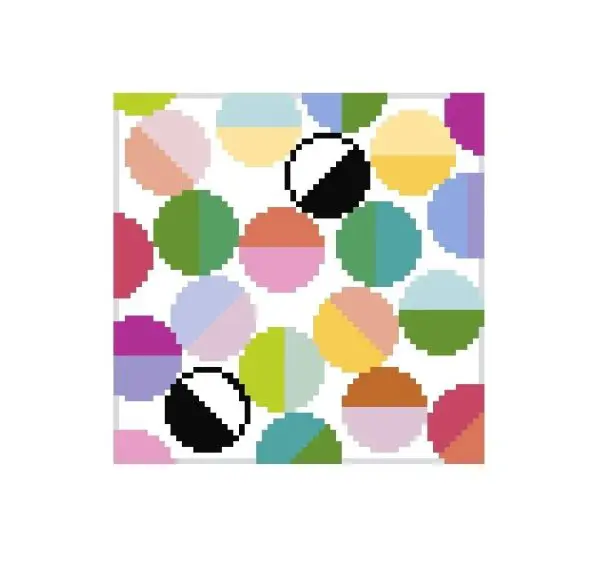 Lulu 5" Square-13 Mesh