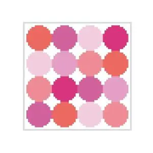 Pink Grid 5"- 13 Mesh