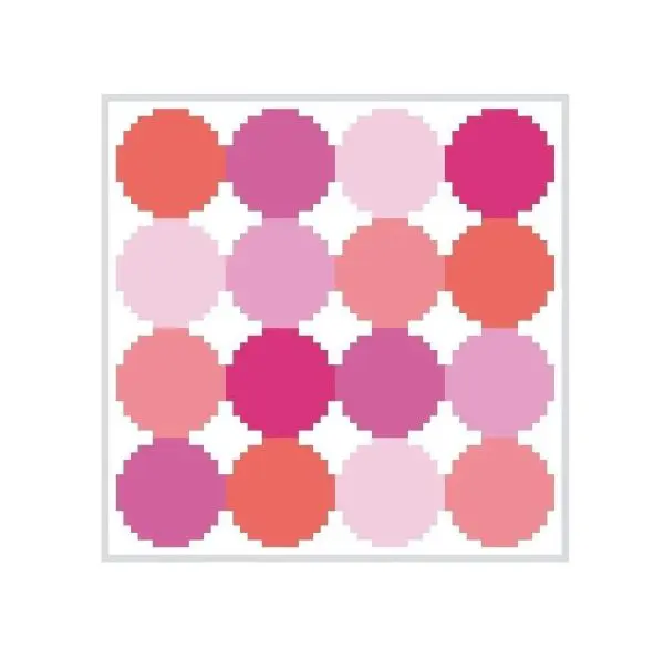 Pink Grid 5"- 13 Mesh