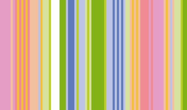 Stripes Eyeglass Case-3.5" x 6"- 13 Mesh