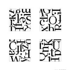 Coaster Set - Set of 4-13 Mesh