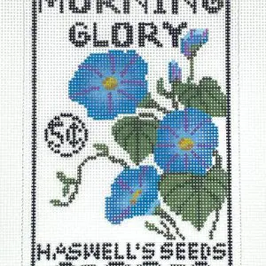 Morning Glory Seed Packet- 5.5" x 8.3" - 13 Mesh