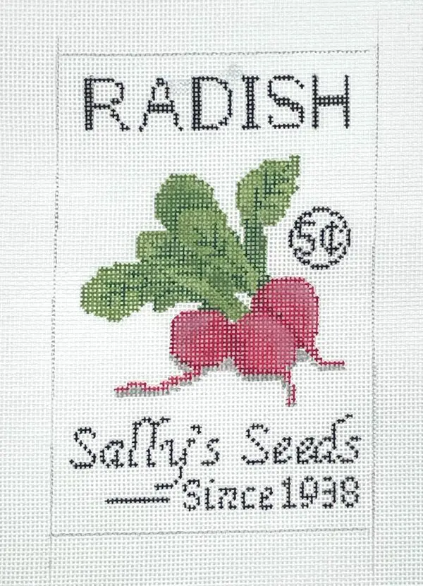 Radish Seed Packet- 4" x 6" - 18 Mesh