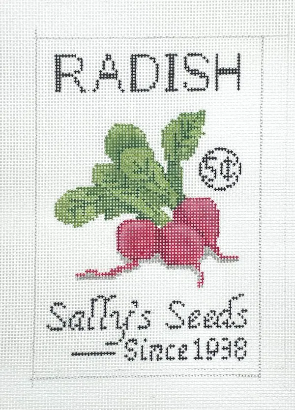 Radish Seed Packet- 5.5" x 8.3" - 13 Mesh