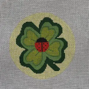 Lucky Ladybug 4" round - 18 Mesh