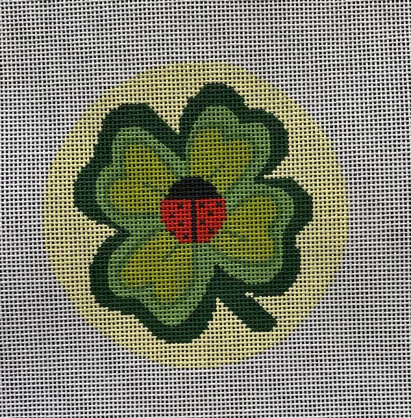 Lucky Ladybug 4" round - 18 Mesh