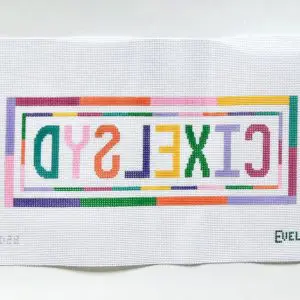 Dyslexic - 17" x 9.5" - 13 mesh