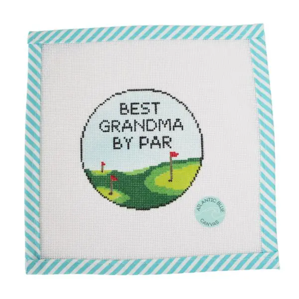 Best Grandma by Par -18 Mesh 4" Round