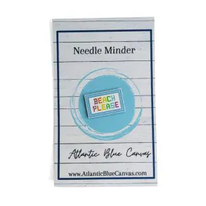 Beach Please Needleminder- 1" Wide