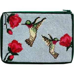 Hummingbird Purse/Cosmetic Case