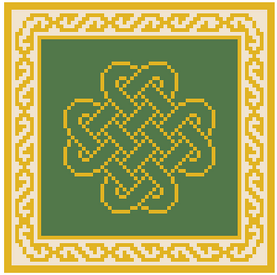 FS-38C Celtic Green, 18m, 4" x 4"