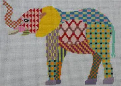 Patt-294-18m (Elephant with Trunk Up